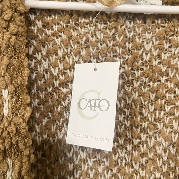 FINAL PRICE NWT Cato Knit Vest - Picture 2 of 4